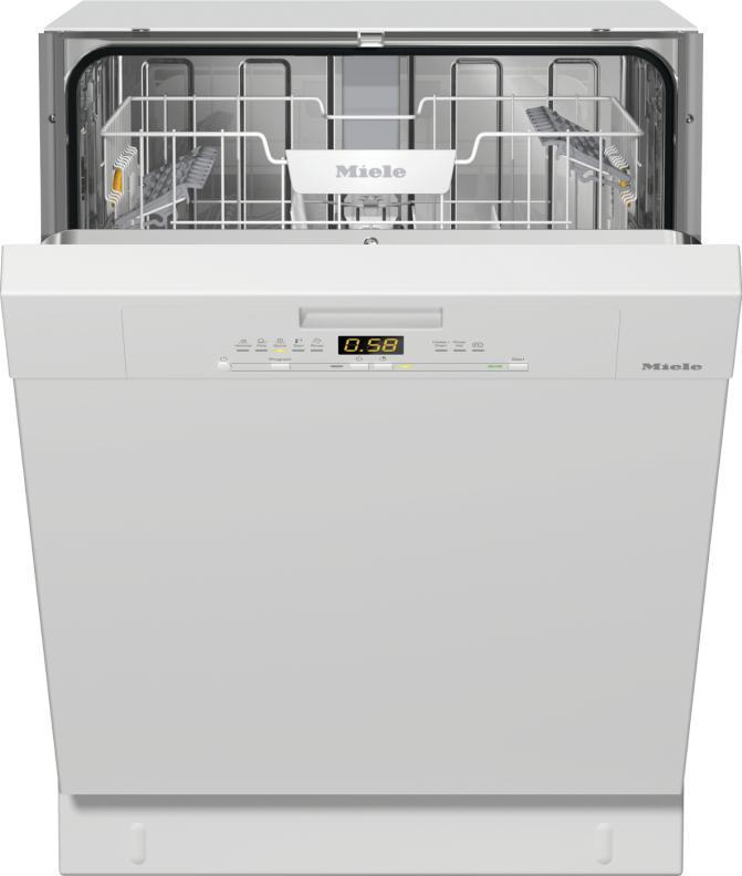 Miele - 44 dBA Built In Dishwasher in White - G5006 U BRW