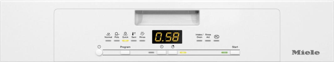 Miele - 44 dBA Built In Dishwasher in White - G5006 U BRW