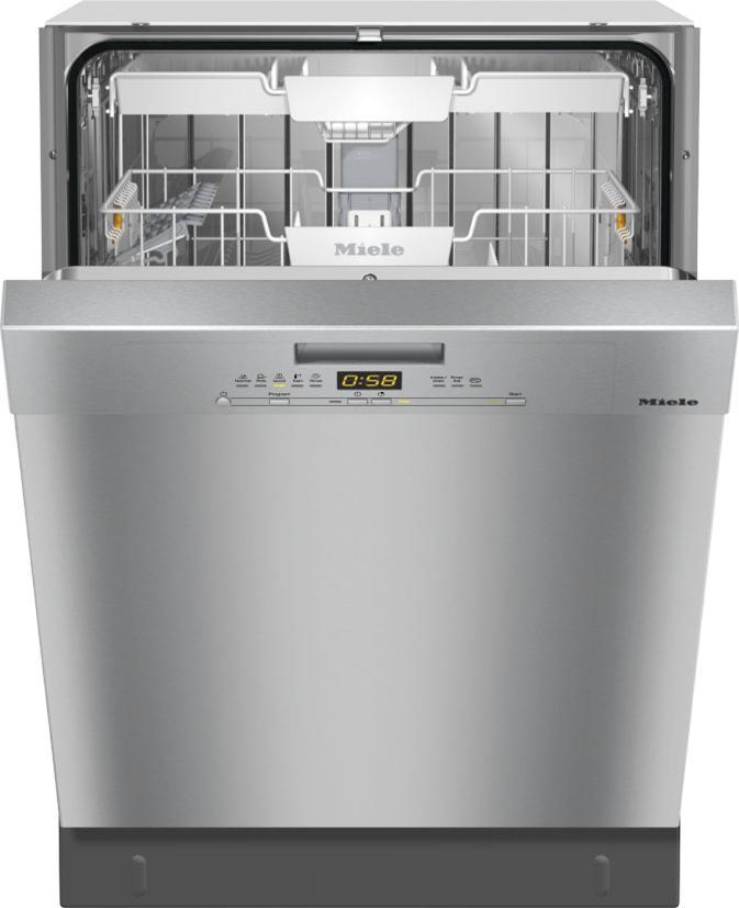 Miele - 44 dBA Built In Dishwasher in Stainless - G5006 SCU CLST
