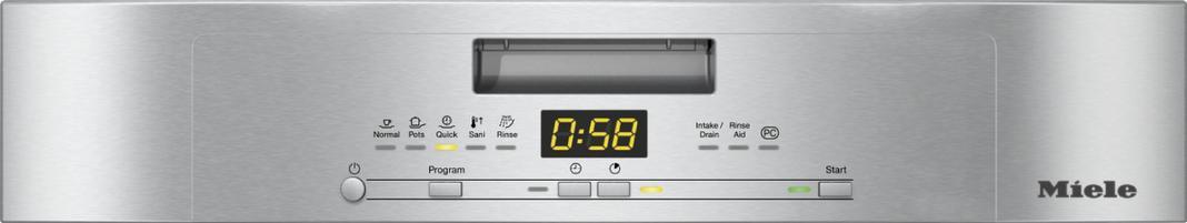 Miele - 44 dBA Built In Dishwasher in Stainless - G5006 SCU CLST