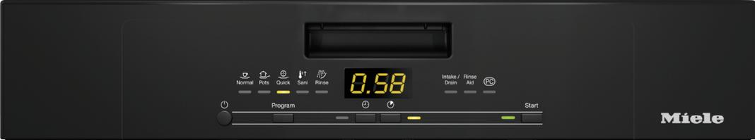 Miele - 44 dBA Built In Dishwasher in Black - G5006 SCU OBS