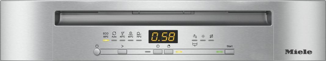 Miele - 42 dBA Built In Dishwasher in Stainless - G5216 SCU CLST