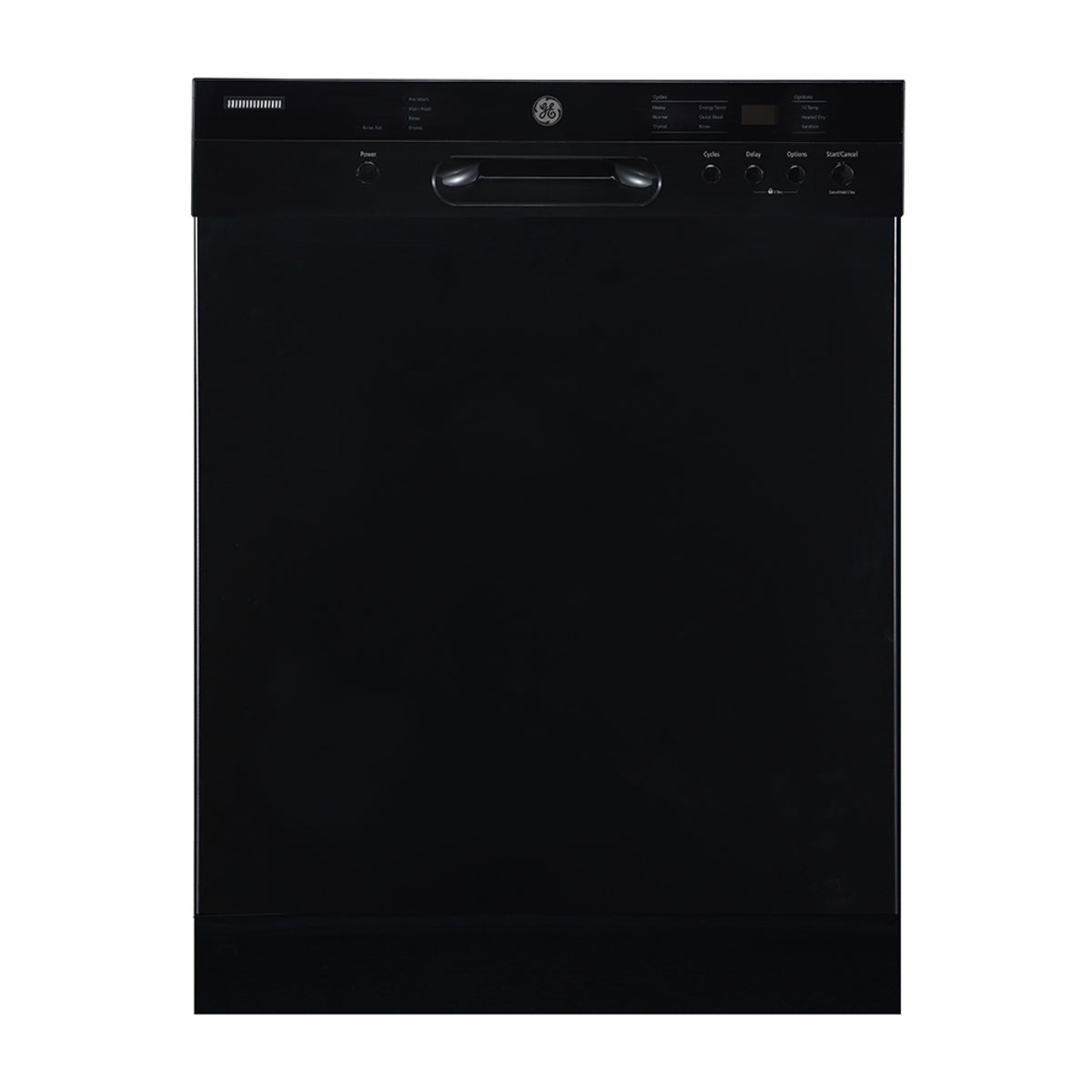 GE - 52 dBA Built In Dishwasher in Black - GBF532SGPBB