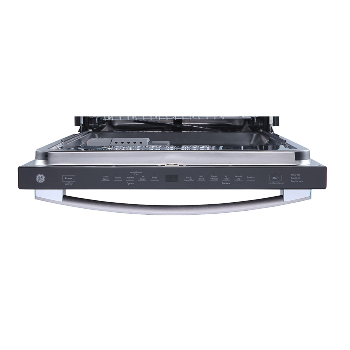 GE - 48 dBA Built In Dishwasher in Grey - GBT640SMPES