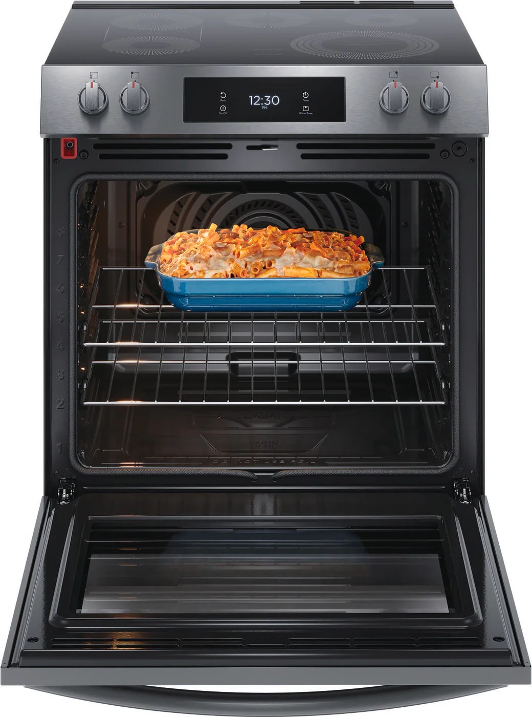 Frigidaire Gallery - 6.2 cu. ft Electric Range in Black Stainless - GCFE306CBD