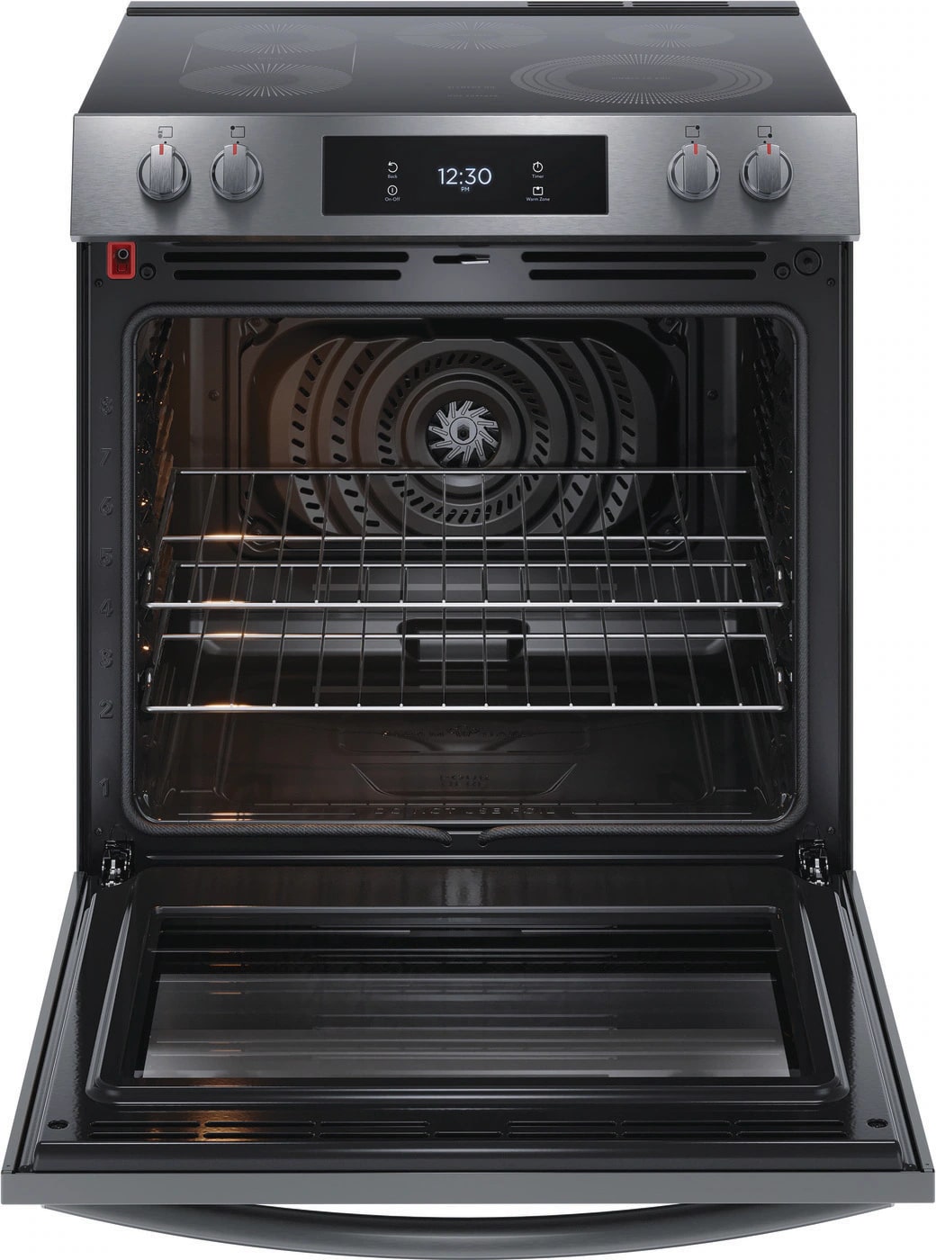 Frigidaire Gallery - 6.2 cu. ft Electric Range in Black Stainless - GCFE306CBD