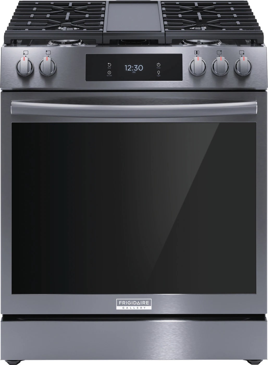 Frigidaire Gallery - 6 cu. ft Gas Range in Black Stainless - GCFG3060BD