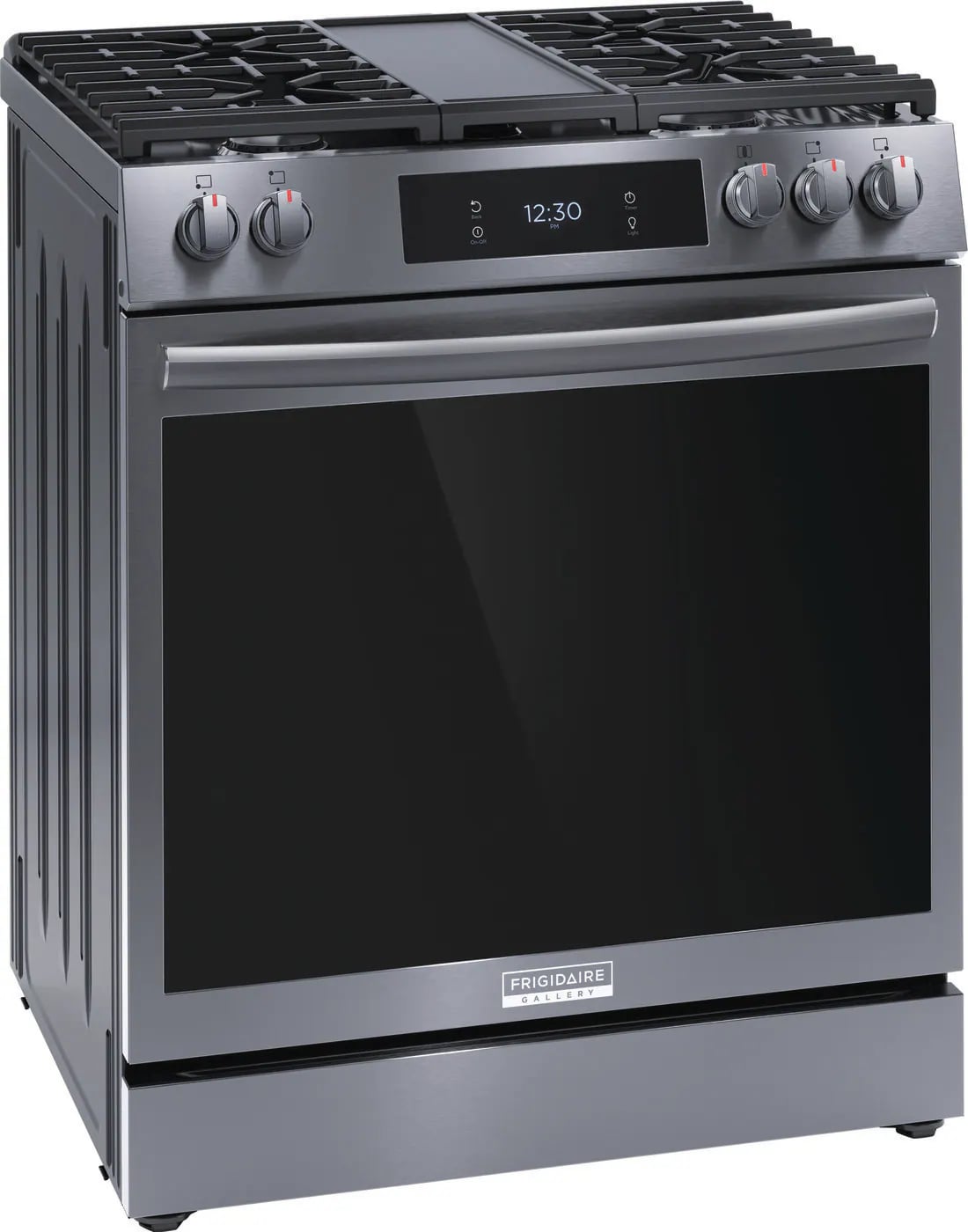 Frigidaire Gallery - 6 cu. ft Gas Range in Black Stainless - GCFG3060BD