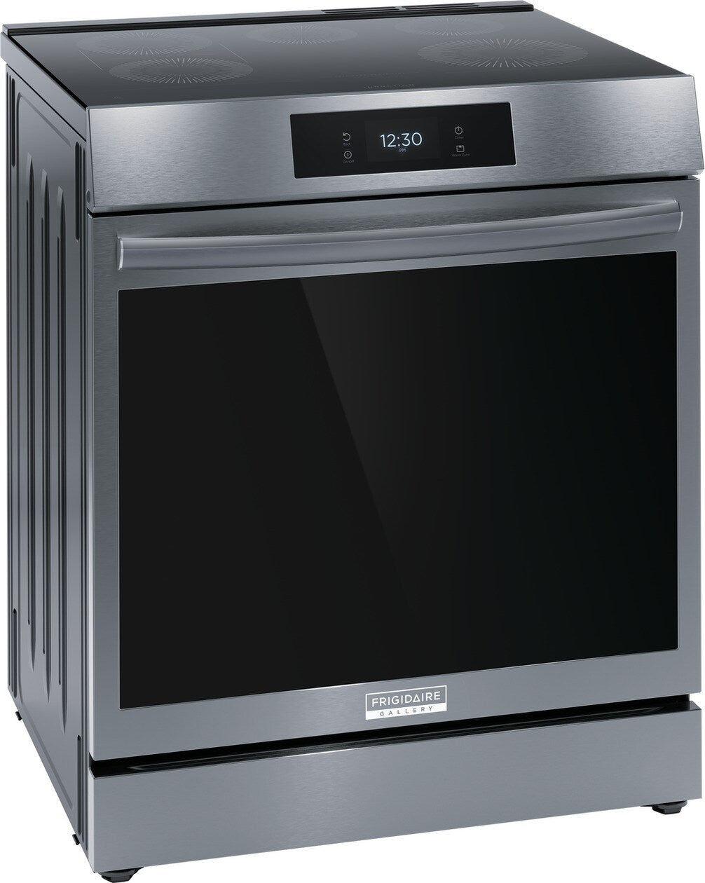 Frigidaire Gallery - 6.2 cu. ft Induction Range in Black Stainless - GCFI306CBD