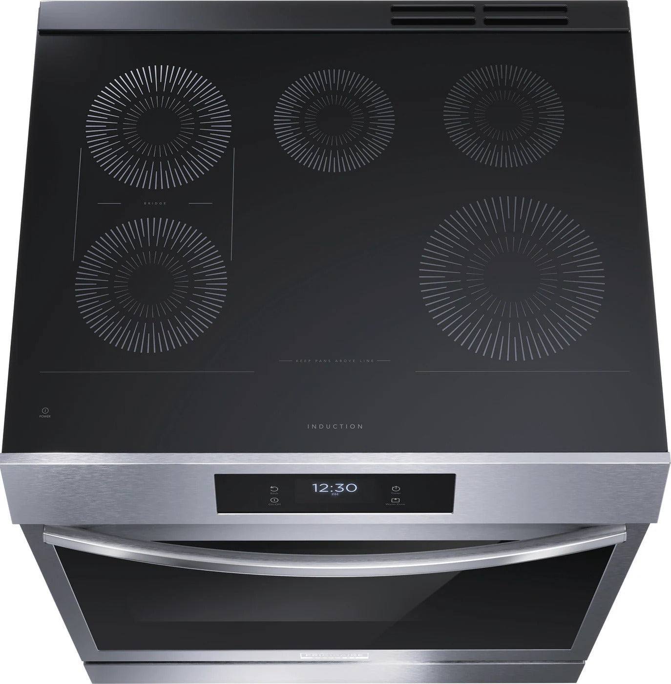 Frigidaire Gallery - 6.2 cu. ft Induction Range in Stainless Steel - GCFI306CBF