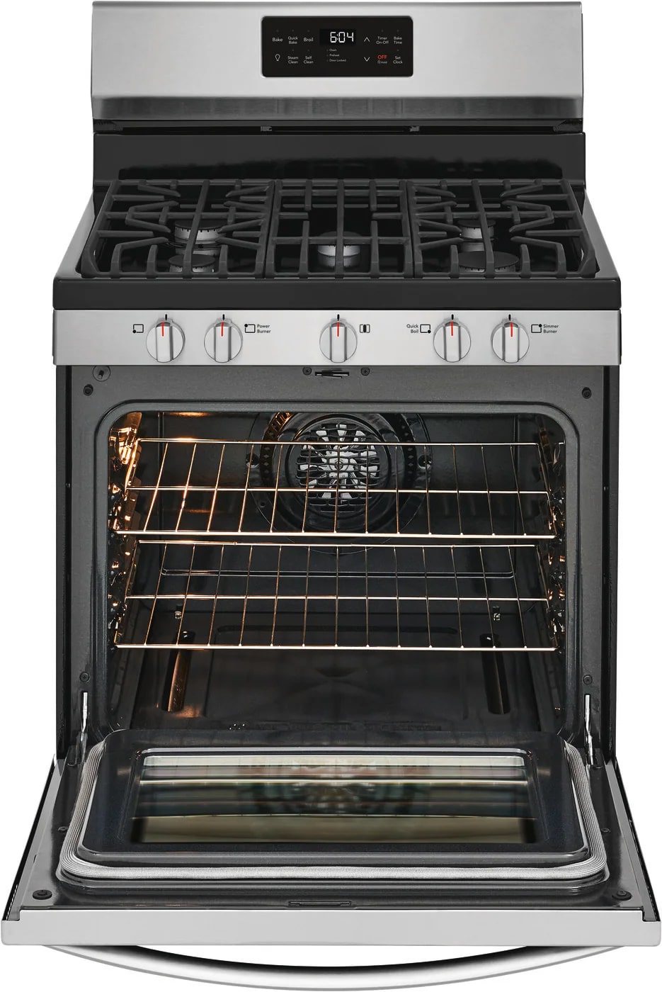 Frigidaire Gallery - 5 cu. ft Gas Range in Stainless - GCRG3038AF