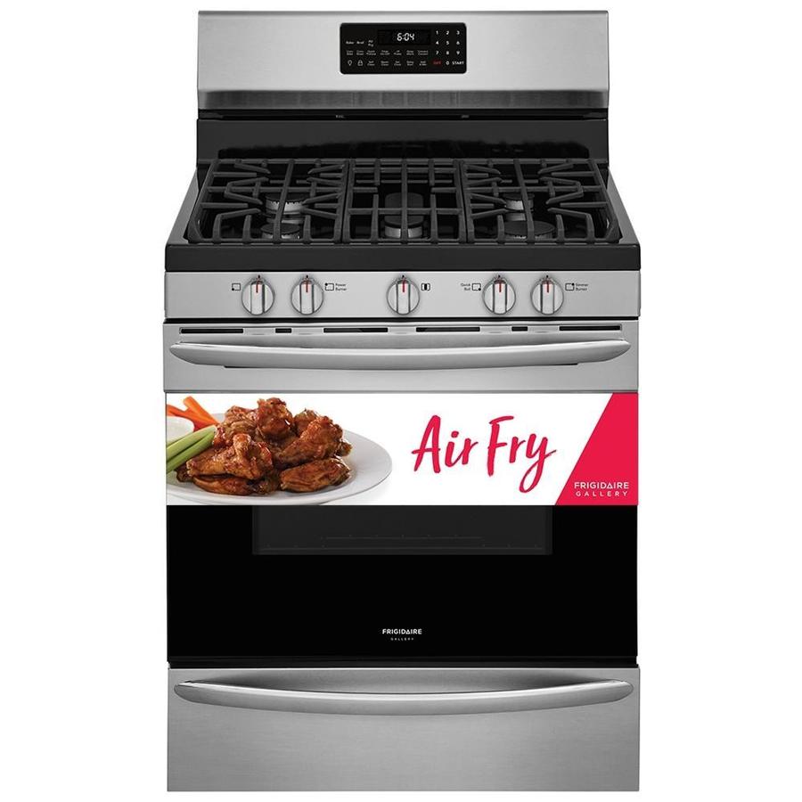 Frigidaire Gallery - 5 cu. ft Gas Range in Stainless - GCRG3060AF