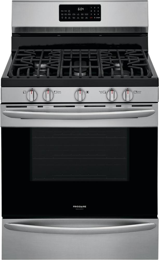 Frigidaire Gallery - 5 cu. ft Gas Range in Stainless - GCRG3060AF