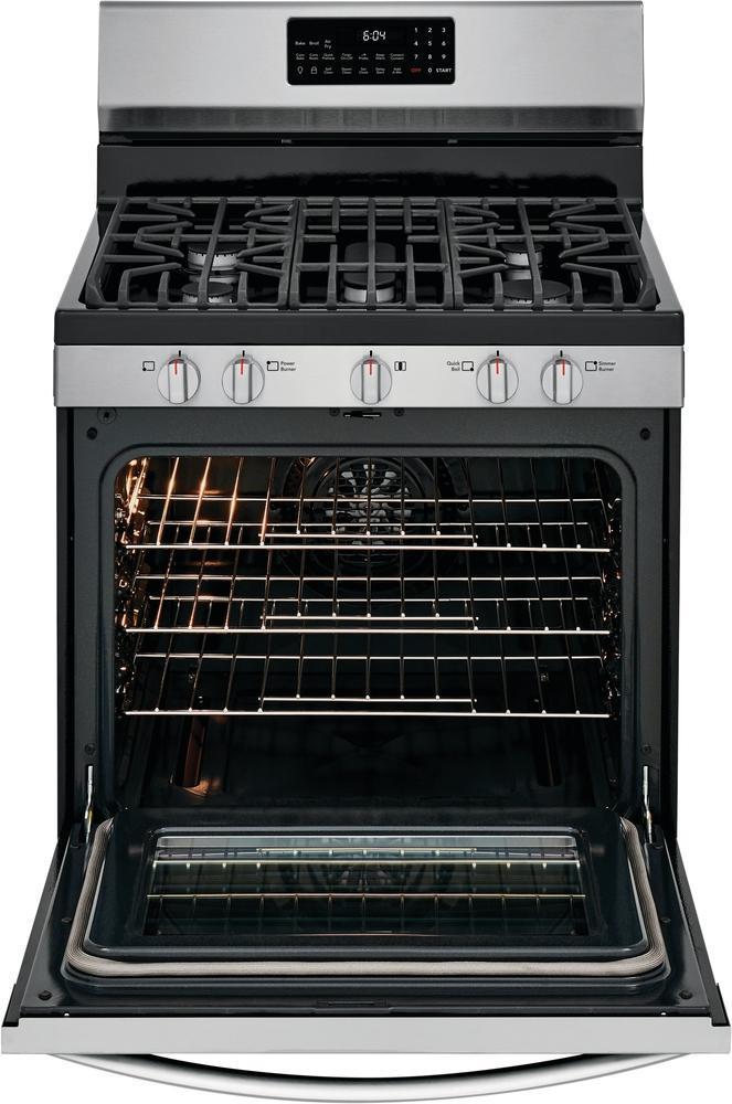 Frigidaire Gallery - 5 cu. ft Gas Range in Stainless - GCRG3060AF