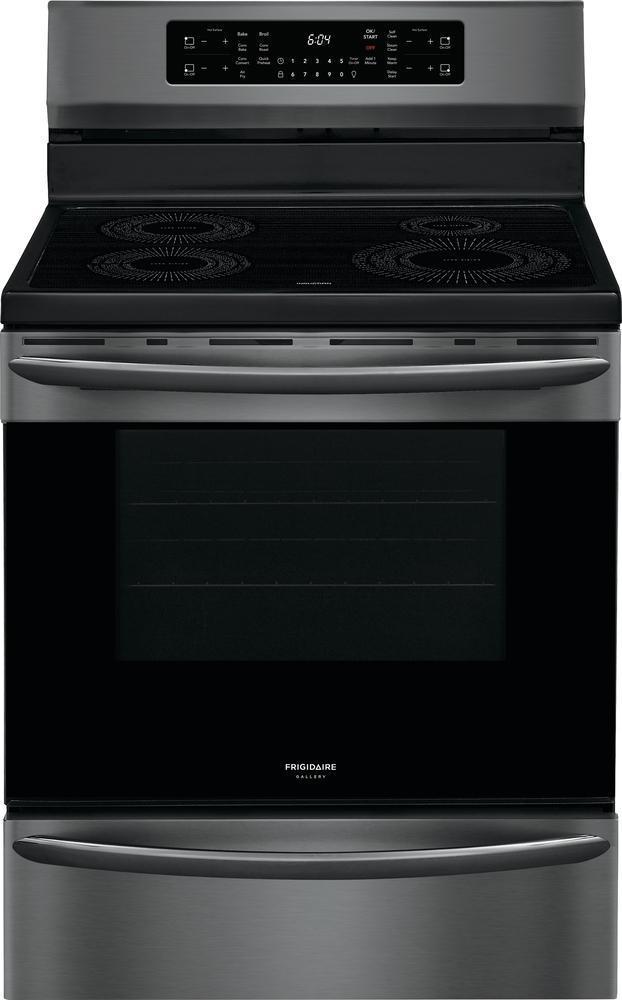 Frigidaire Gallery - 5.4 cu. ft Induction Range in Black Stainless - GCRI305CAD