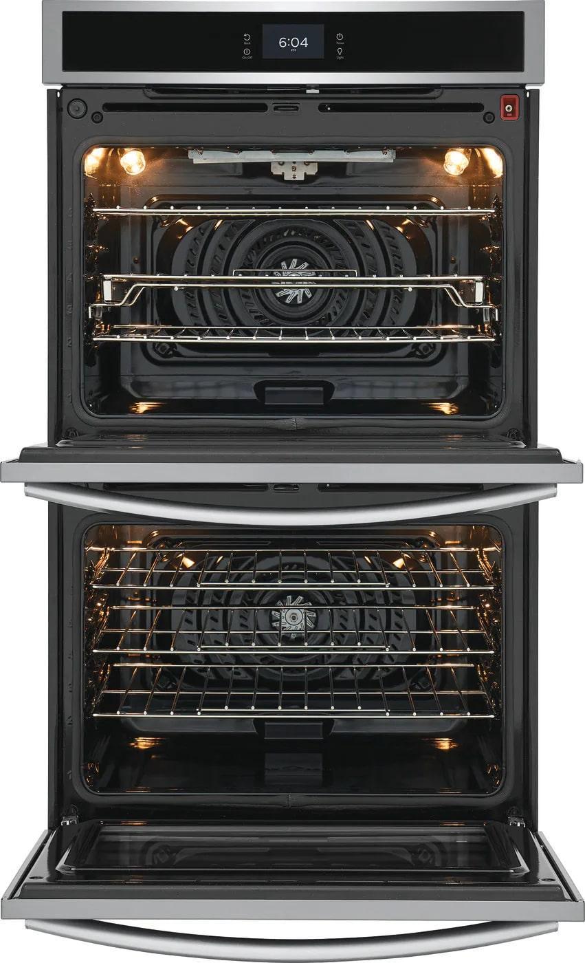 Frigidaire Gallery - 10.6 cu. ft Double Wall Oven in Stainless - GCWD3067AF