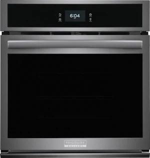 Frigidaire Gallery - 3.8 cu. ft Single Wall Oven in Black Stainless - GCWS2767AD