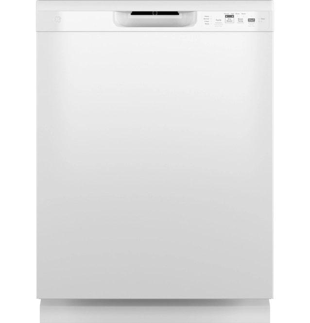 GE - 59 dBA Built In Dishwasher in White - GDF511PGRWW