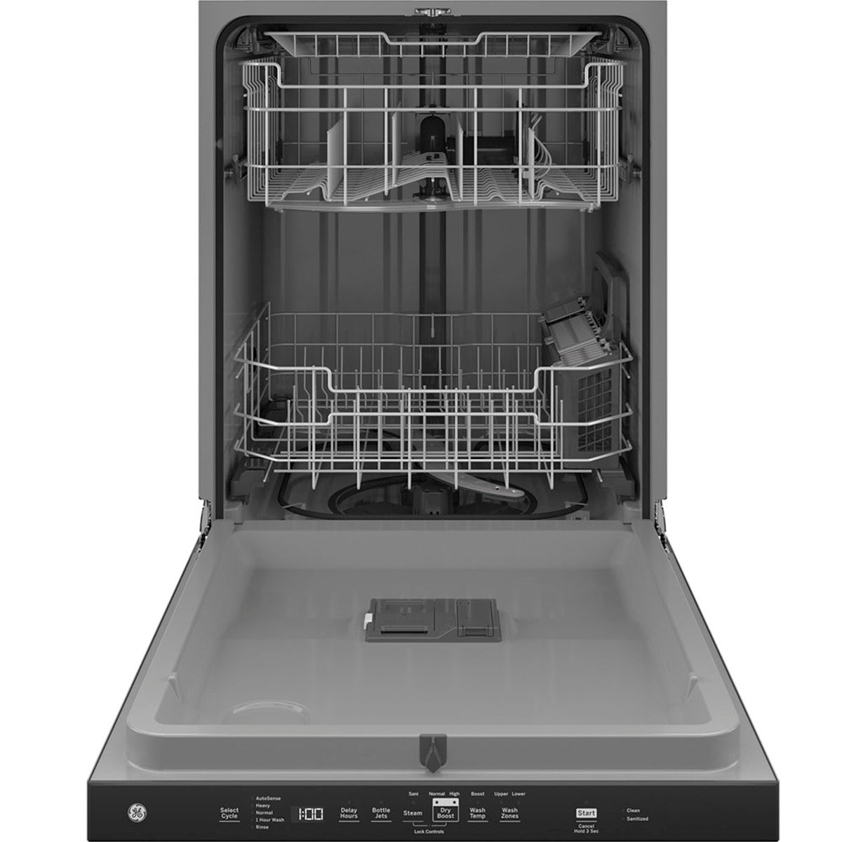 GE - 50 dBA Built In Dishwasher in Stainless - GDP630PYRFS