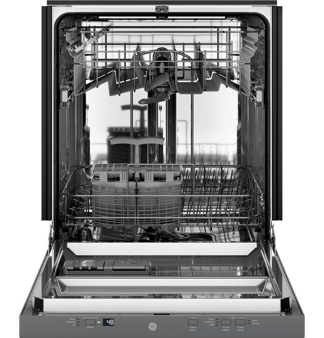 GE - 51 dBA Built In Dishwasher in Stainless - GDT225SSLSS