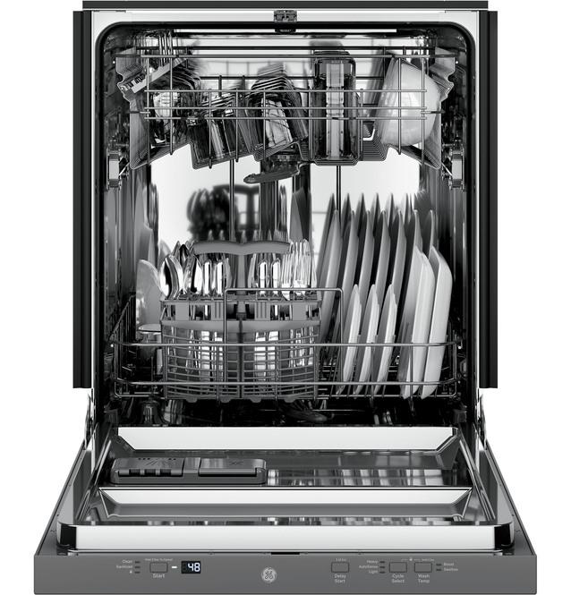 GE - 51 dBA Built In Dishwasher in Stainless - GDT225SSLSS