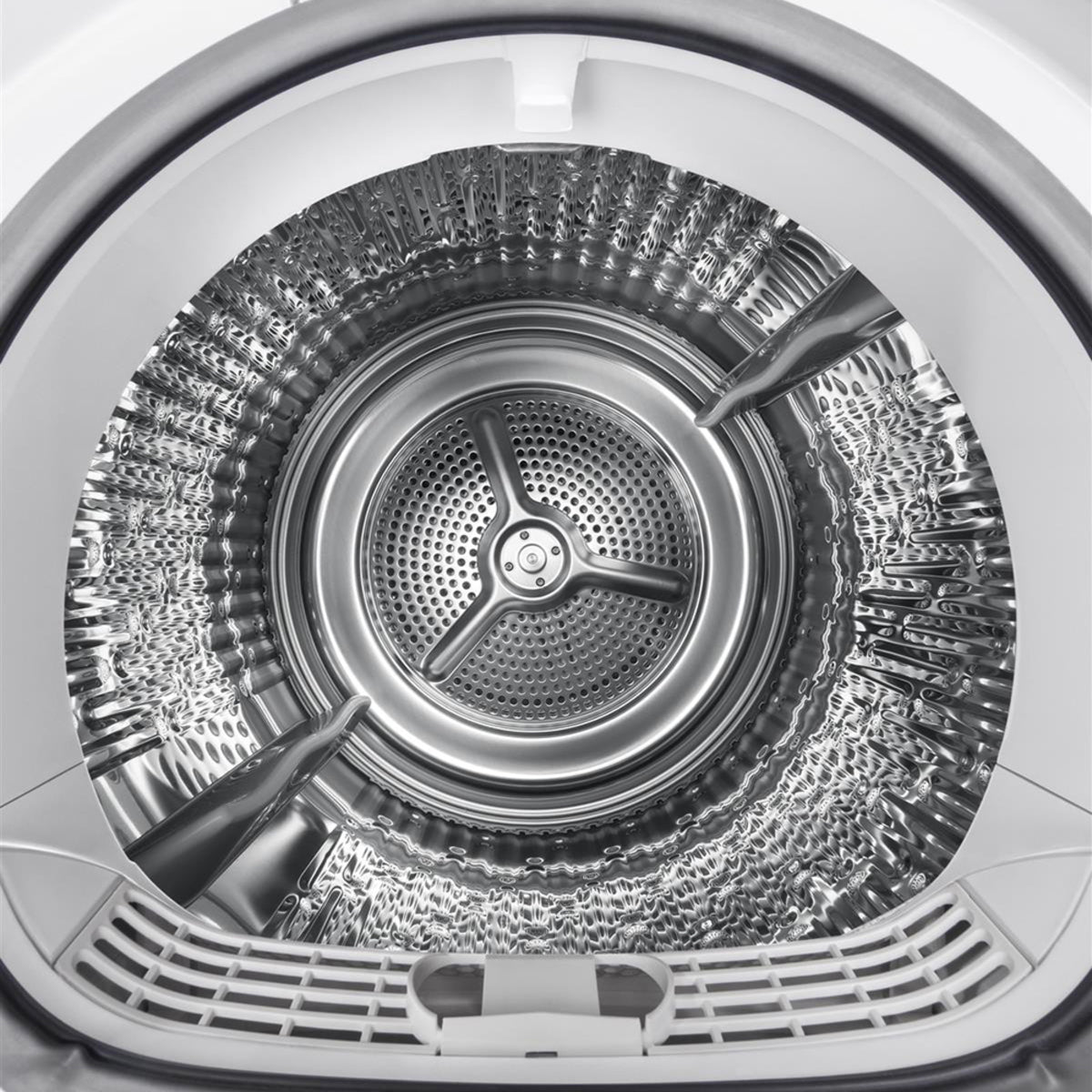 GE - 4.1 cu. Ft Electric Dryer in White - GFD14JSINWW