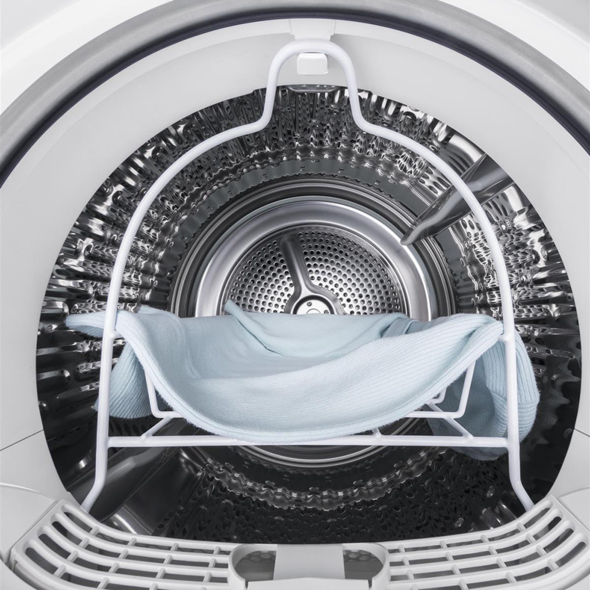 GE - 4.1 cu. Ft Electric Dryer in White - GFD14JSINWW