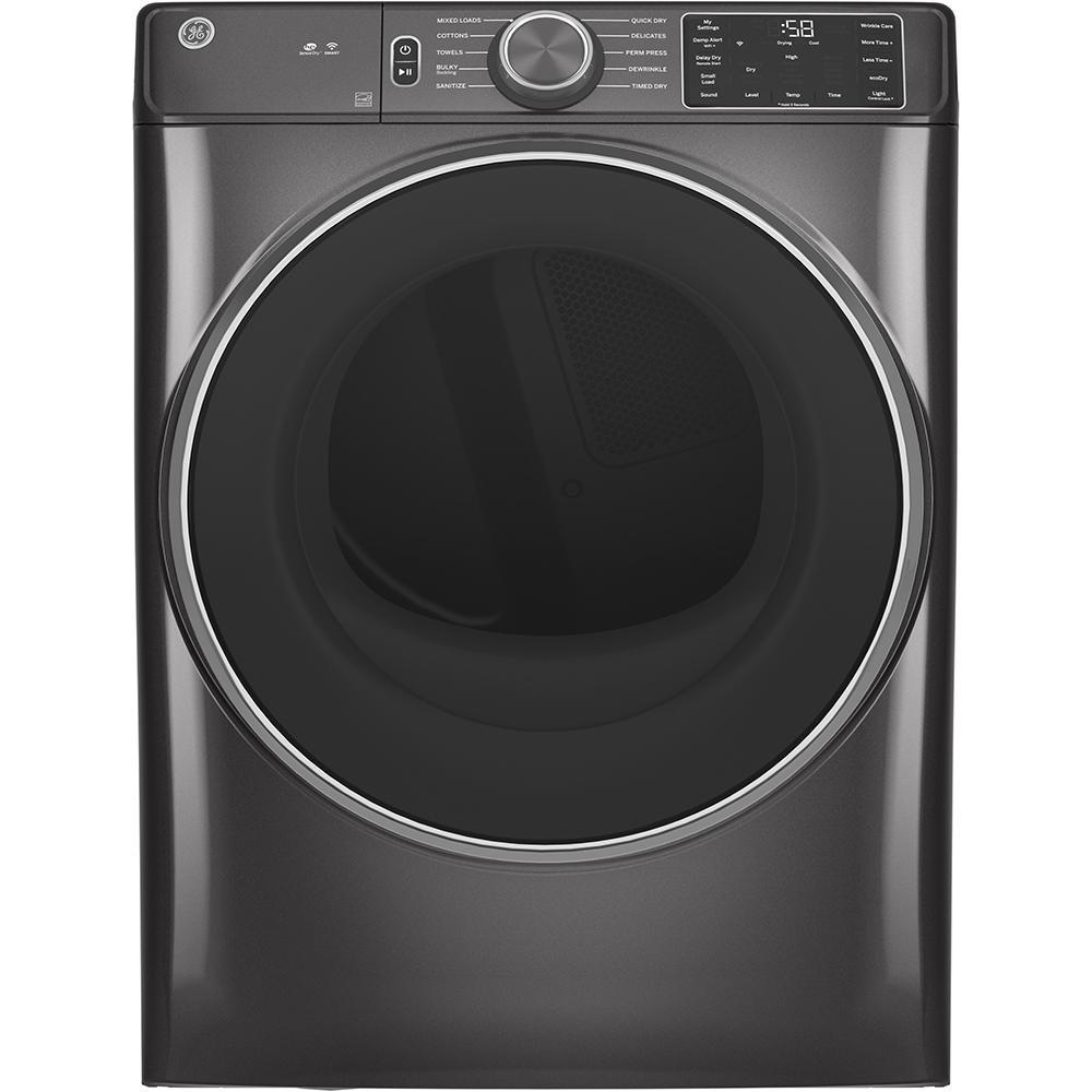 GE - 7.8 cu. Ft Gas Dryer in Grey - GFD55GSPNDG