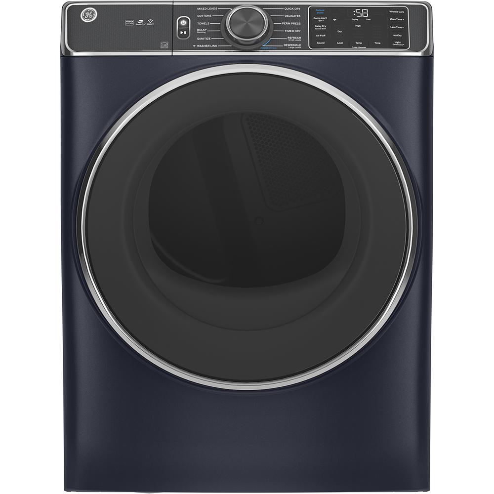 GE - 7.8 cu. Ft Electric Dryer in Blue - GFD85ESMNRS