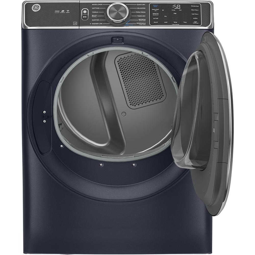 GE - 7.8 cu. Ft Electric Dryer in Blue - GFD85ESMNRS