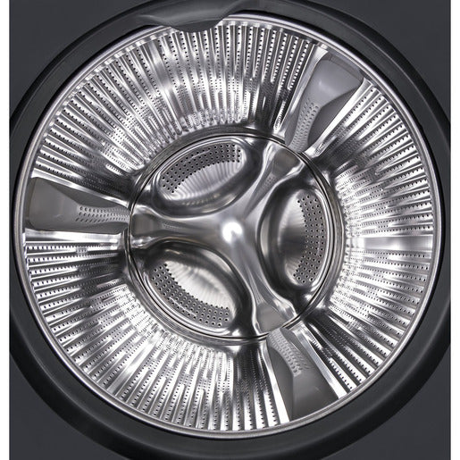 GE - 2.8 cu. Ft Front Load Washer in White - GFW148SSMWW