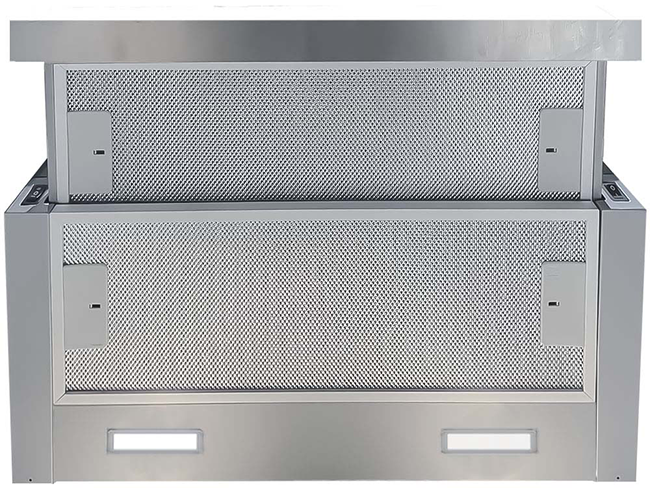 Porter & Charles - 23.5625 Inch 300 CFM Under Cabinet Range Vent in Stainless - GLIDE-24-1