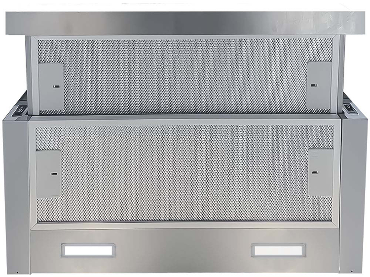 Porter & Charles - 35.375 Inch 300 CFM Under Cabinet Range Vent in Stainless - GLIDE-36-1
