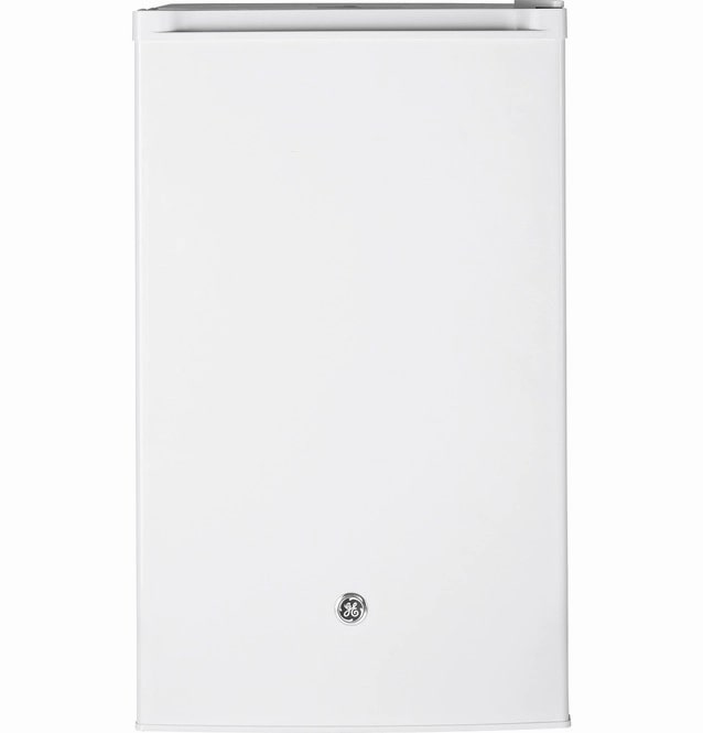 GE - 19.75 Inch 4.4 cu. ft Mini Fridge Refrigerator in White - GME04GGKWW