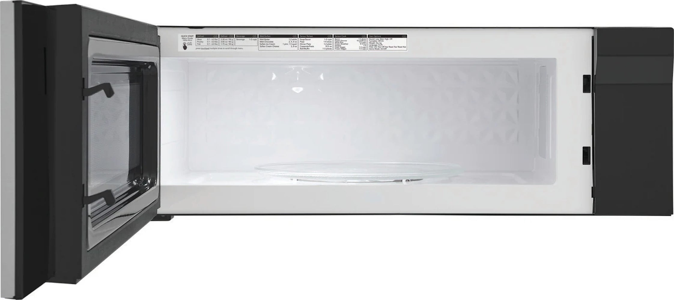 Frigidaire Gallery - 1.2 cu. Ft Over the range Microwave in Stainless - GMOS1266AF