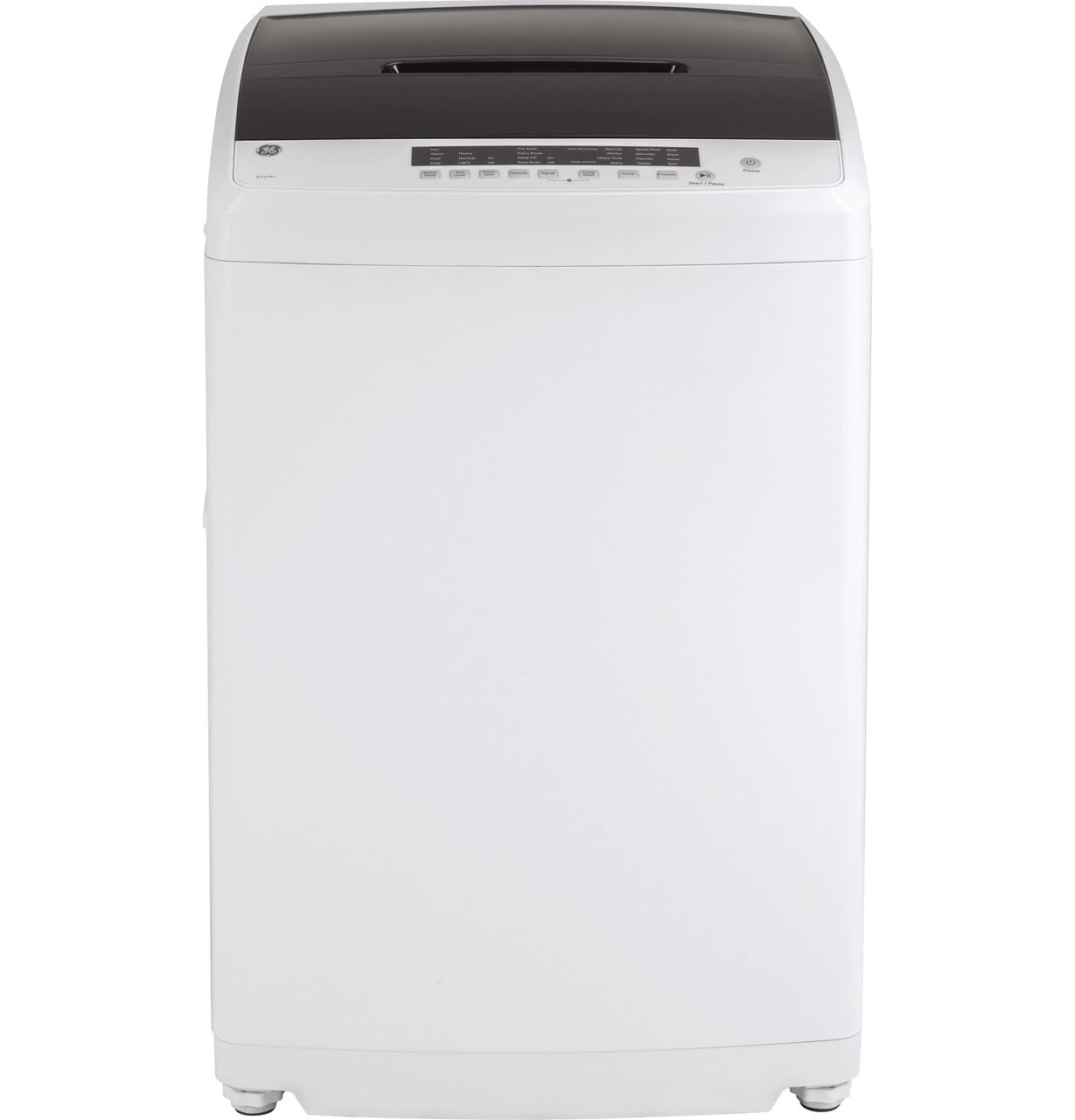 GE - 3.3 cu. Ft Top Load Washer in White - GNW128SSMWW