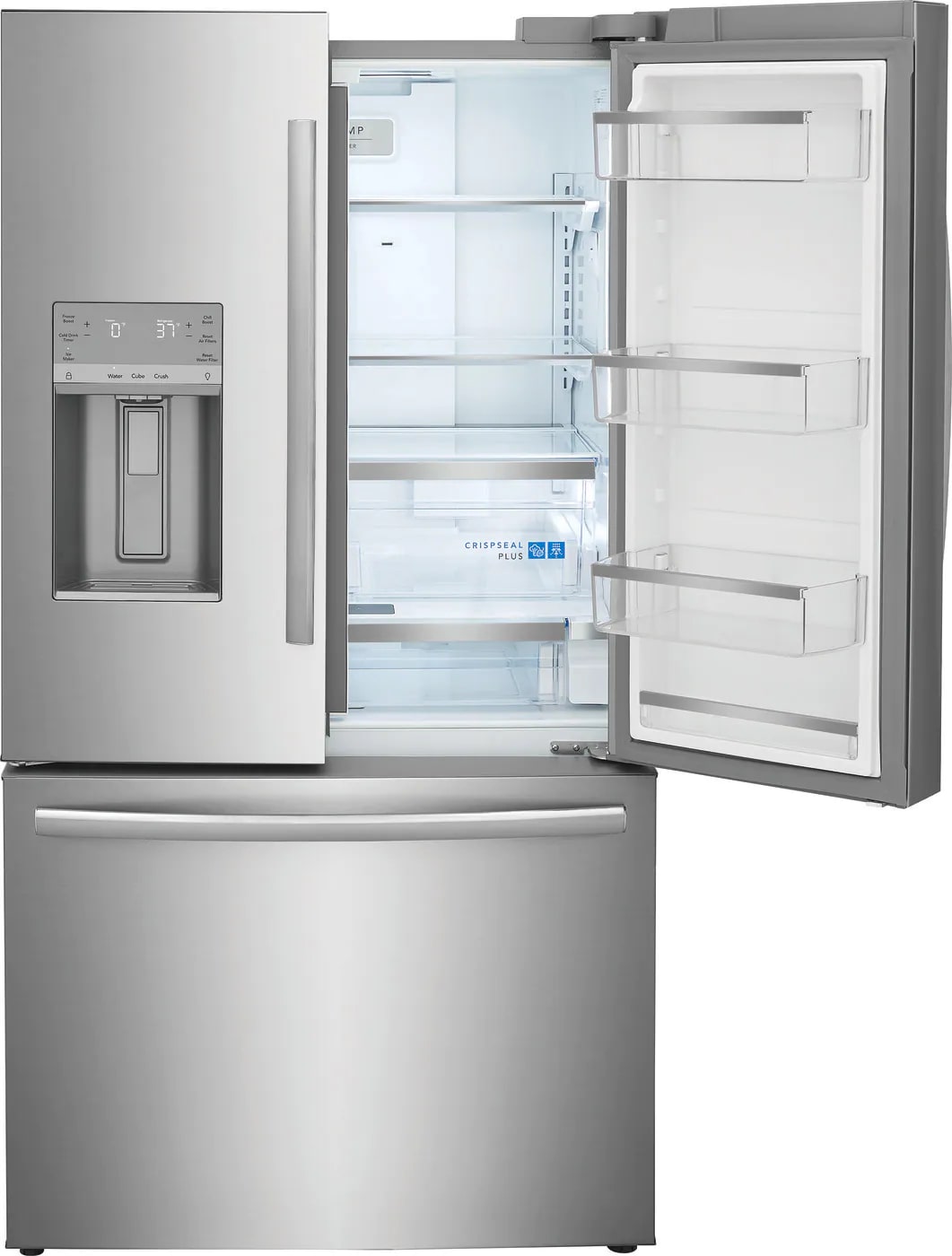 Frigidaire Gallery - 36 Inch 22.6 cu. ft French Door Refrigerator in Stainless - GRFC2353AF