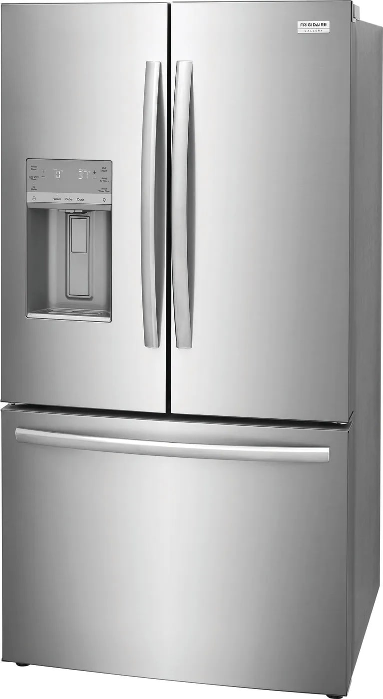 Frigidaire Gallery - 36 Inch 27.8 cu. ft French Door Refrigerator in Stainless - GRFS2853AF