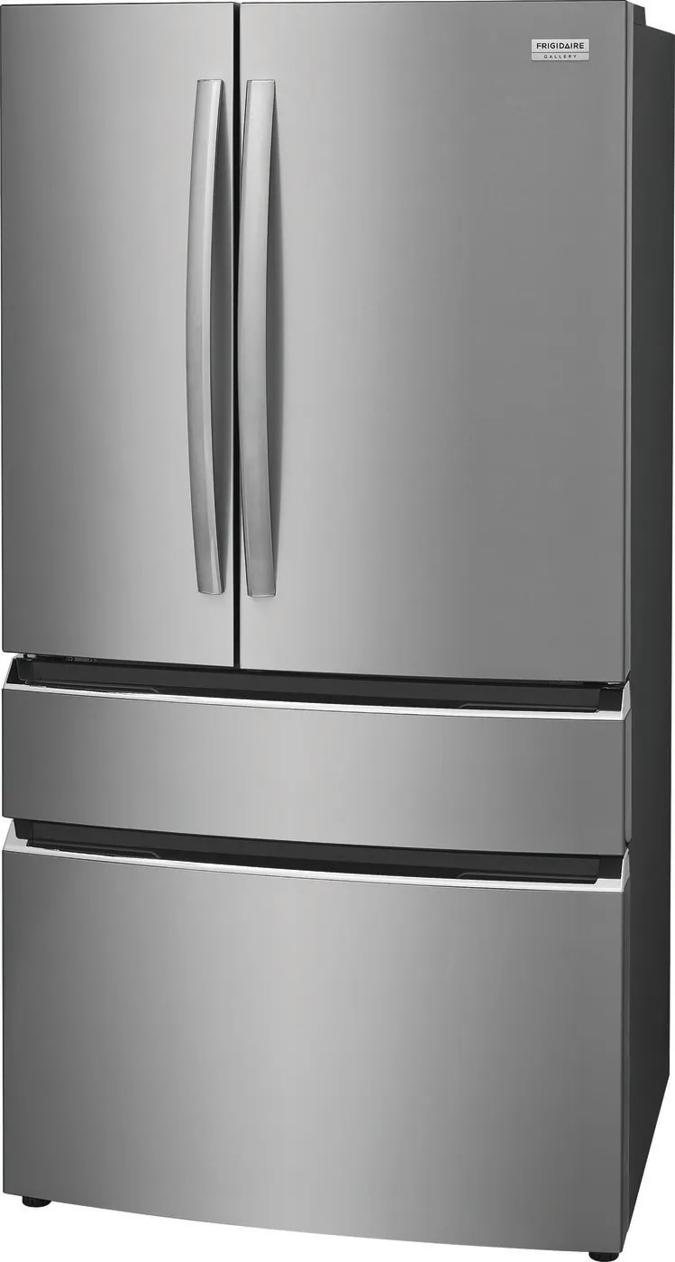 Frigidaire Gallery - 35.9 Inch 22.1 cu. ft French Door Refrigerator in Stainless - GRMG2272CF