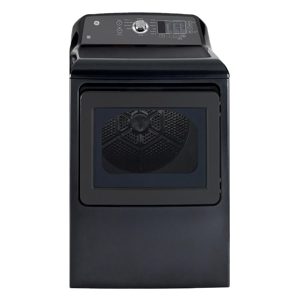 GE - 7.4 cu. Ft Electric Dryer in Grey - GTD65EBMRDG