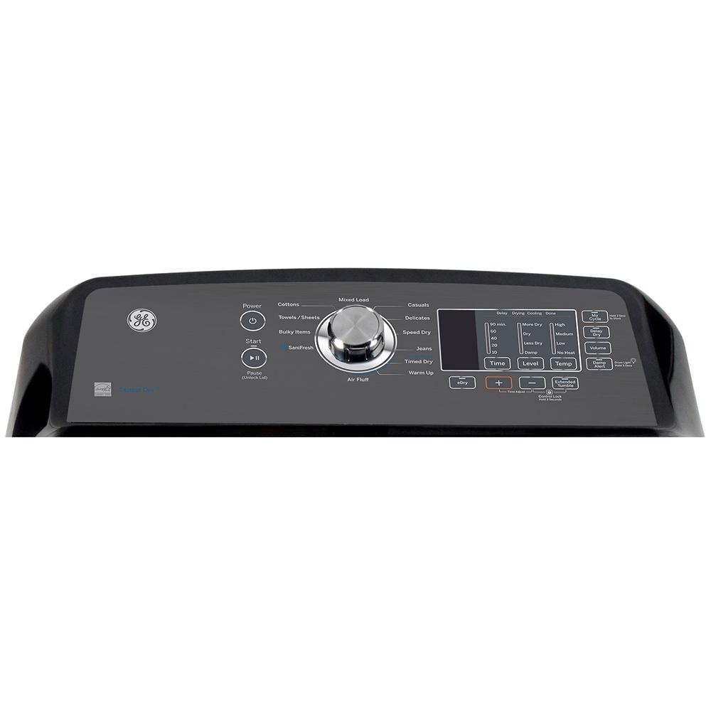GE - 7.4 cu. Ft Electric Dryer in Grey - GTD65EBMRDG