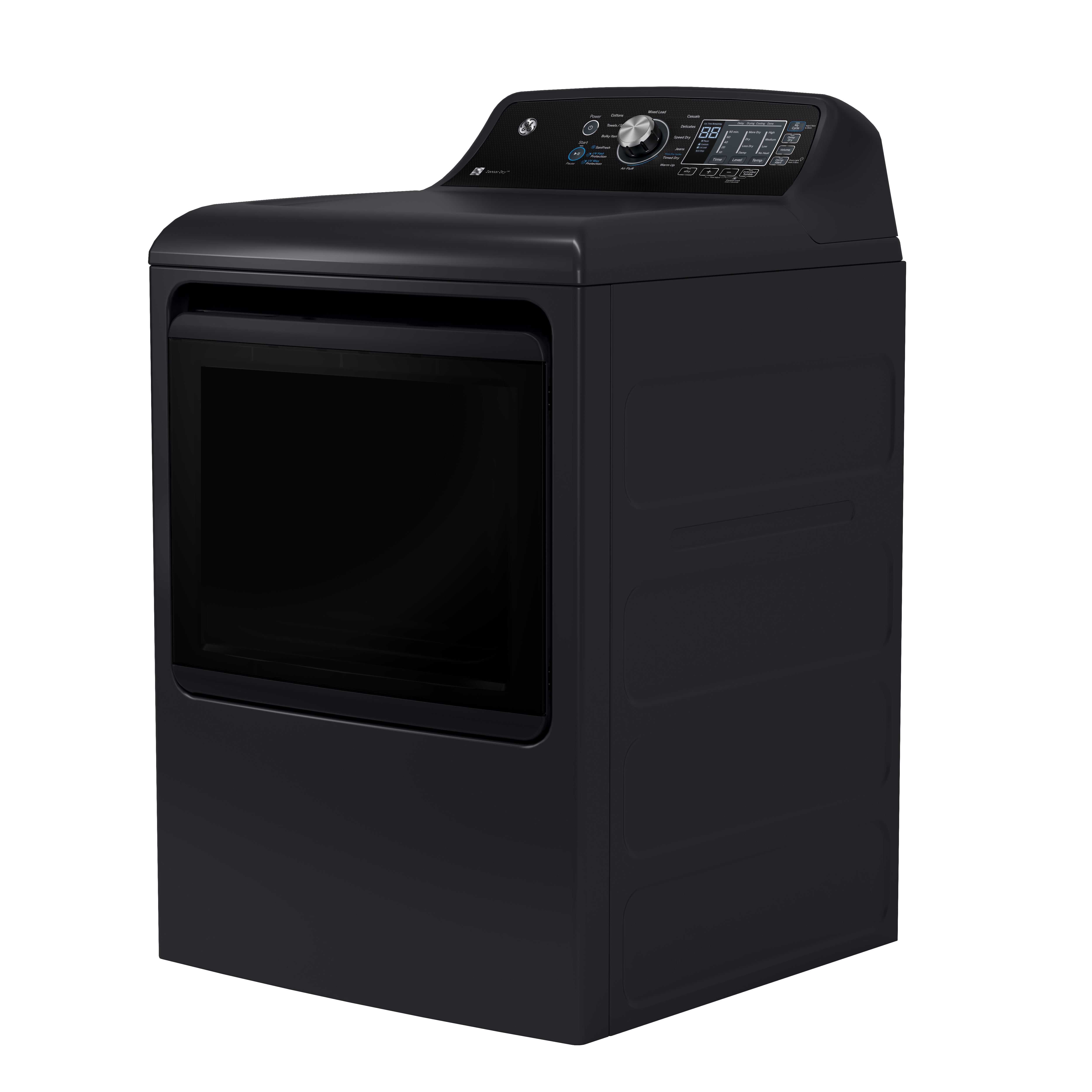 GE - 7.4 cu. Ft Electric Dryer in Grey - GTD69EBPTDG