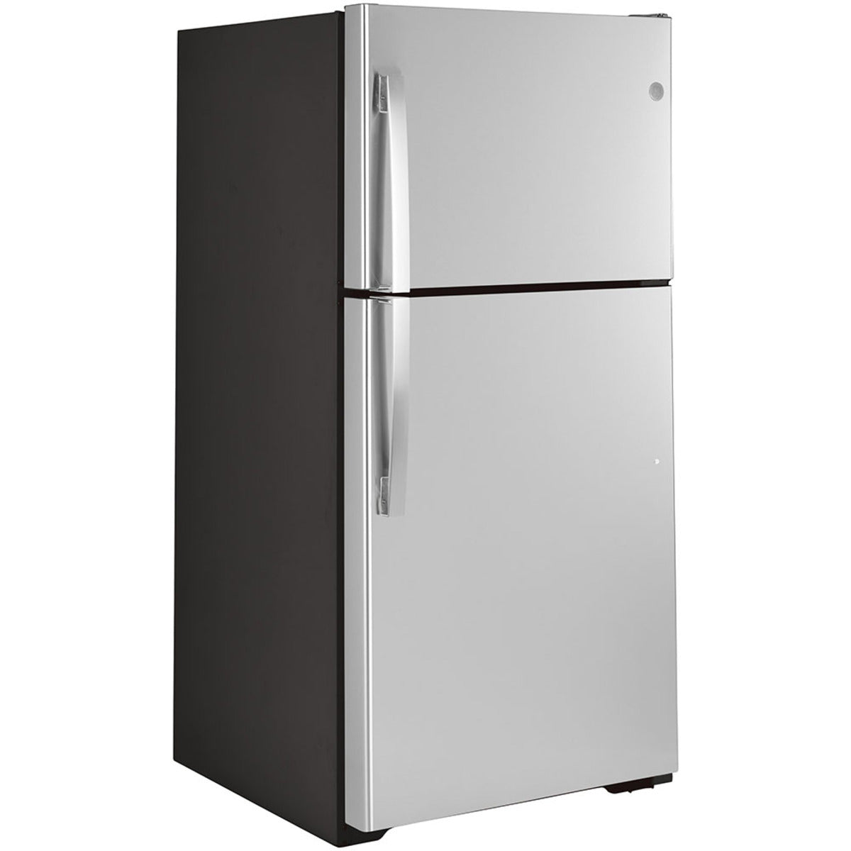 GE - 29.75 Inch 19.2 cu. ft Top Mount Refrigerator in Stainless - GTS19KSNRSS