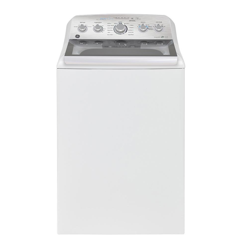 GE - 5 cu. Ft Top Load Washer in White - GTW580BMRWS