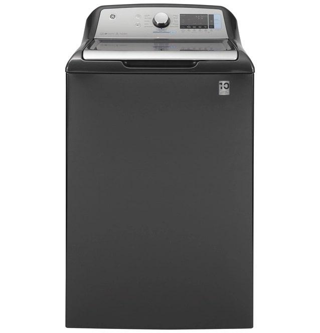 GE - 6 cu. Ft Top Load Washer in Grey - GTW840CPNDG
