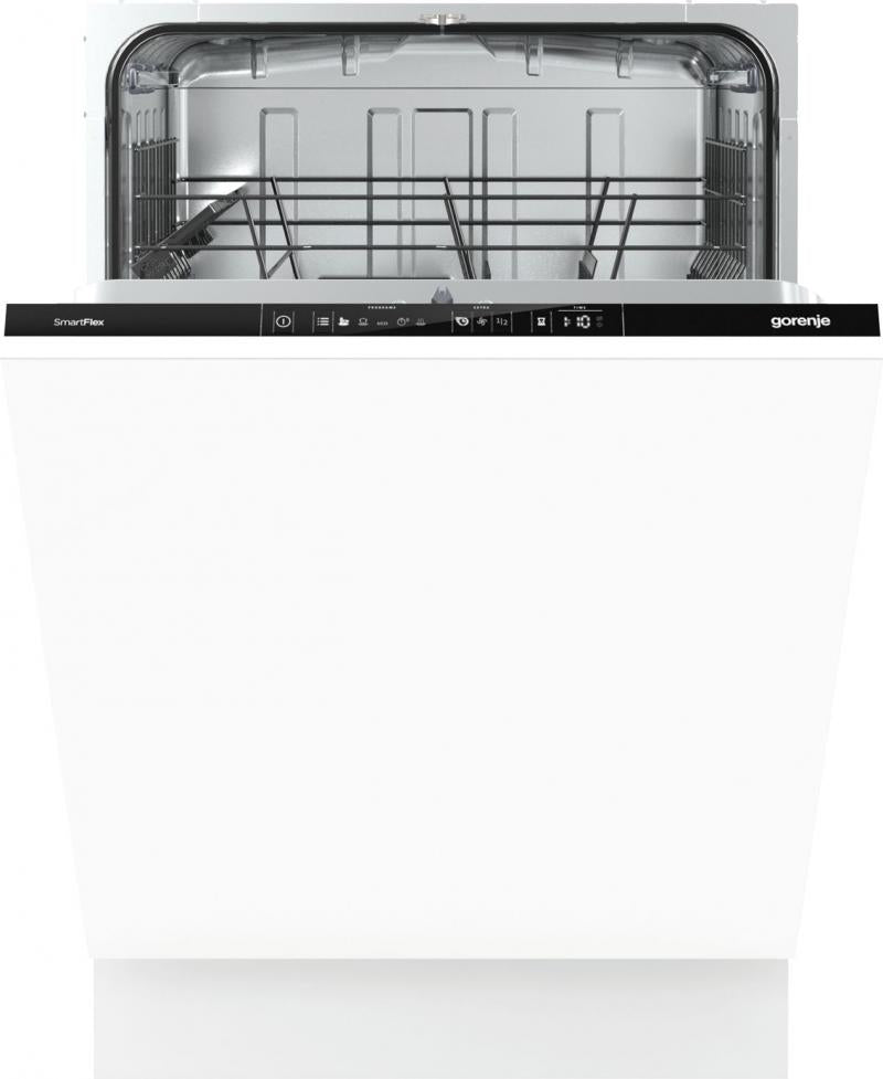 Gorenje - 44 dBA Built In Dishwasher in White - GV65160XXL