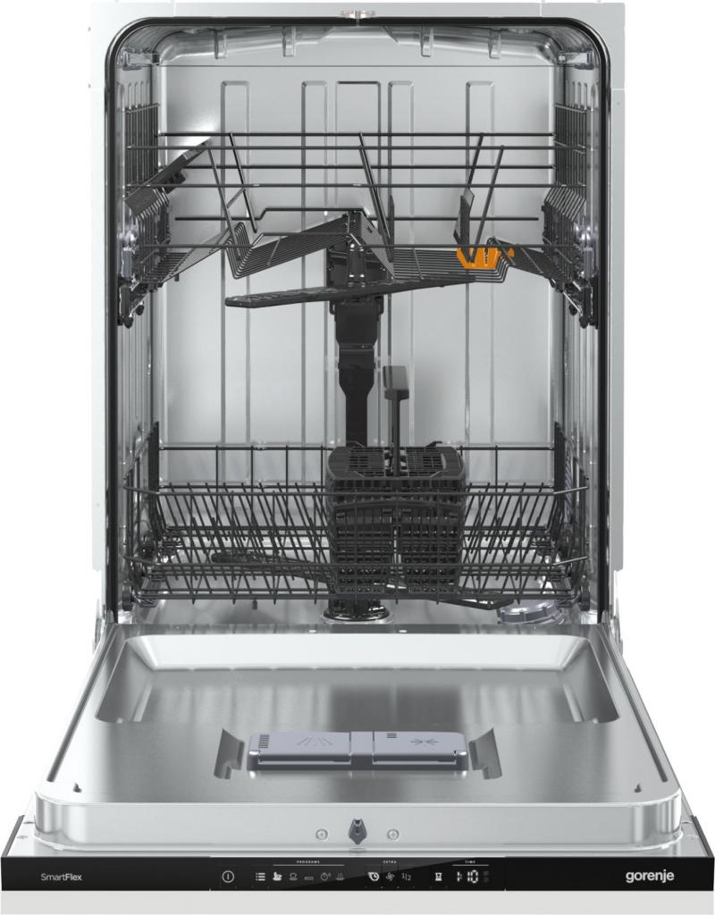 Gorenje - 44 dBA Built In Dishwasher in White - GV65160XXL
