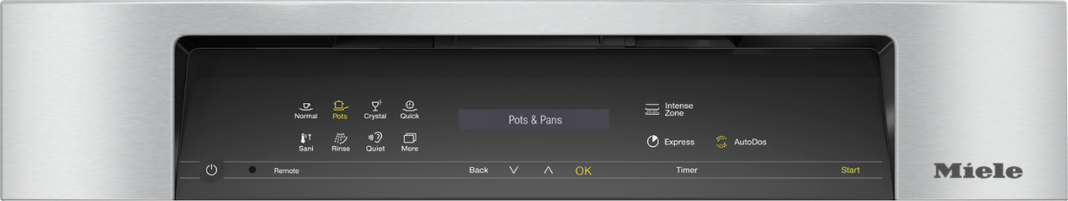 Miele - 40 dBA Built In Dishwasher in Stainless - G7516 SCI