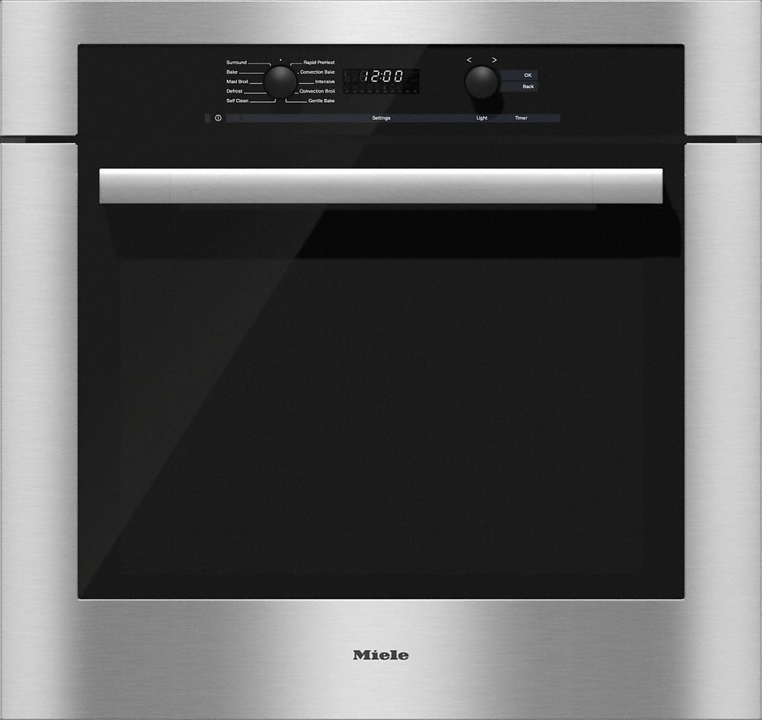 Miele - 130 L Single Wall Oven in Stainless - H 6180 BP