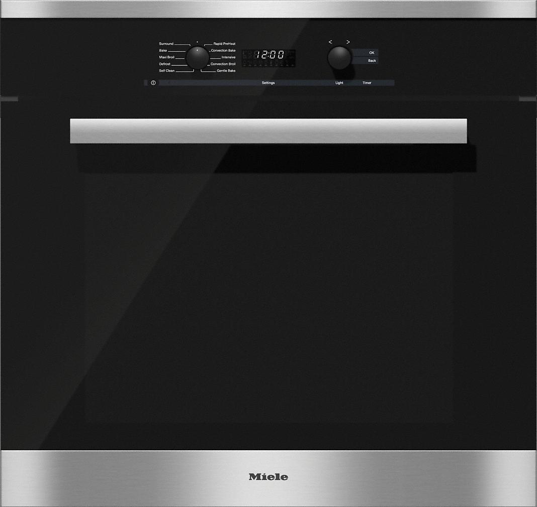 Miele - 130 L Single Wall Oven in Stainless - H 6280 BP